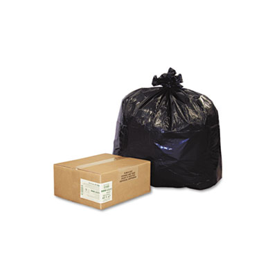 Earthsense Commercial Recycled Can Liners, 56 gal.,