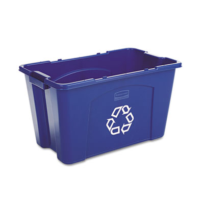 Rubbermaid Commercial Stacking Recycle Bin,