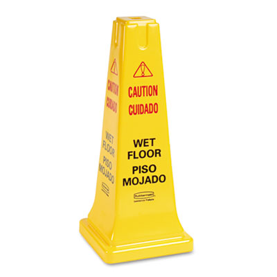 Rubbermaid Commercial Four-Sided Wet Floor Safety