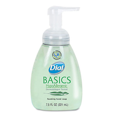 Dial Basics Foaming Hand Soap, 7.5 oz, Honeysuckle