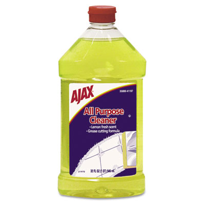 Ajax All-Purpose Liquid Cleaner, Lemon Scent, 32 oz.