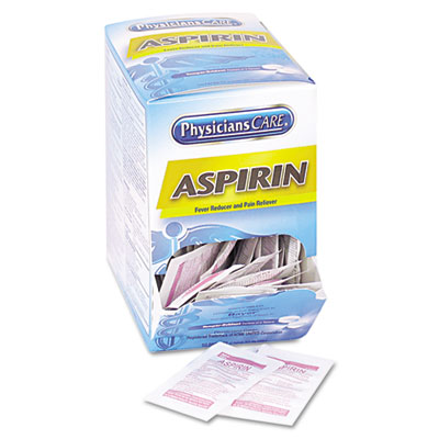 PhysiciansCare Aspirin Medication, Two-Pack