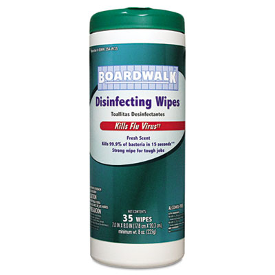 Boardwalk Disinfecting Wipes, 8 x 7, Fresh Scent,