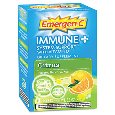 Emergen-C Immune Formula, 0.3
oz, Citrus