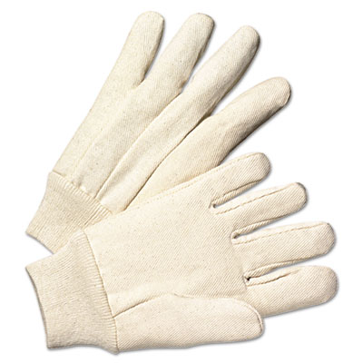 Anchor Brand Light-Duty Canvas Gloves, White