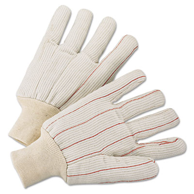 Anchor Brand 1000 Series Canvas Gloves, Green, Large