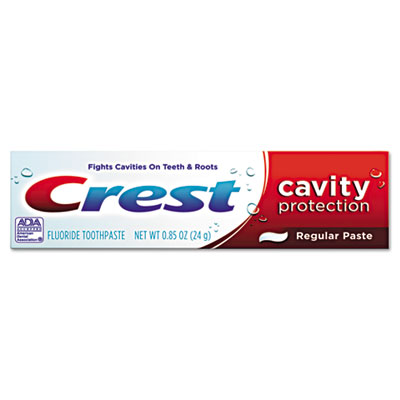 Crest Toothpaste, Personal Size, .85-Oz. Tube, Boxed