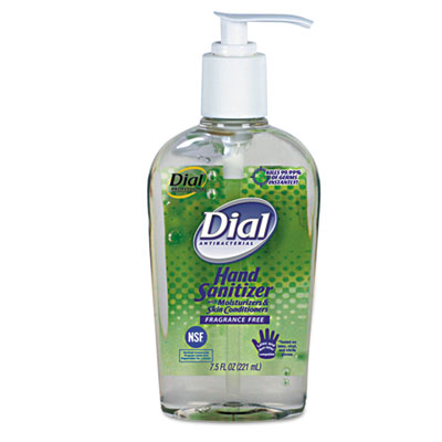 Dial Antibacterial Hand Sanitizer with Moisturizers,