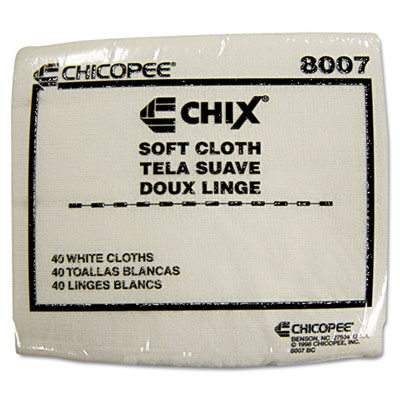Chix Soft Cloths, 13 x 15, White