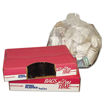 Essex High-Density Can Liners, 24 x 33, 15-Gallon, 6
