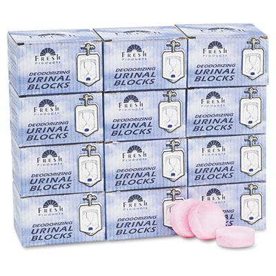 Fresh Products Urinal
Deodorizer Blocks, 4oz,
Cherry Fragrance