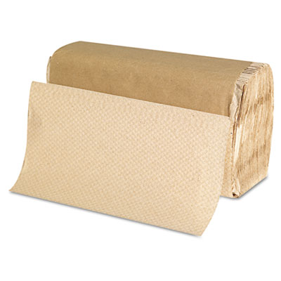 GEN Singlefold Paper Towels, 9 x 9 9/20, Kraft, 250/Pack
