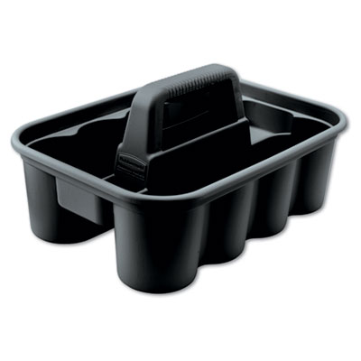 Rubbermaid Commercial Deluxe Carry Caddy, Black