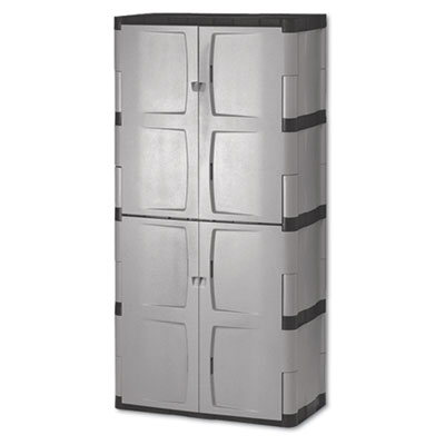 Rubbermaid Double-Door Storage Cabinet - Base/Top,