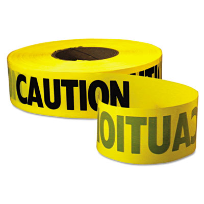 Empire Caution Barricade Tape, 3 in x 1000 ft