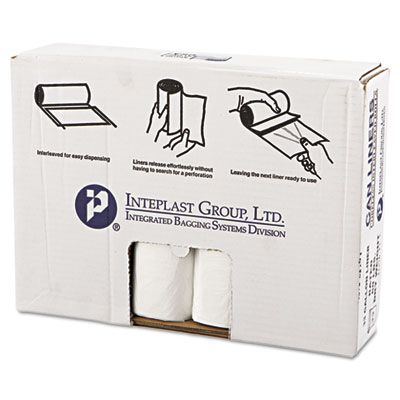 Inteplast Group High-Density Can Liner, 33 x 39,