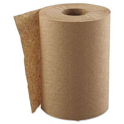 GEN Hardwound Roll Towels, 1-Ply, Natural, 8&quot; x 300ft