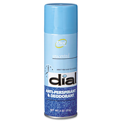Dial Unscented
Anti-Perspirant &amp; Deodorant,
4 oz. Aerosol