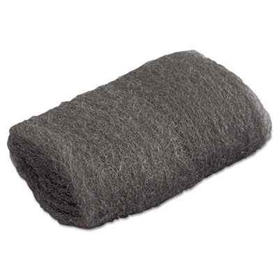 GMT Industrial-Quality Steel Wool Hand Pad, #00 Very Fine,
