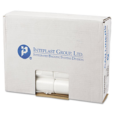 Inteplast Group Commercial Can Liners, Perforated Roll,