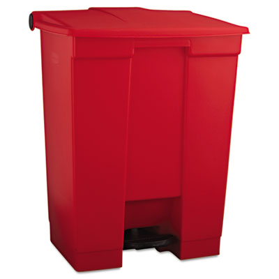 Rubbermaid Commercial Step-On Waste Container, Rectangular,