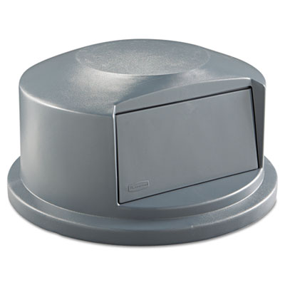 Rubbermaid Commercial Round Brute Dome Top w/Push Door,