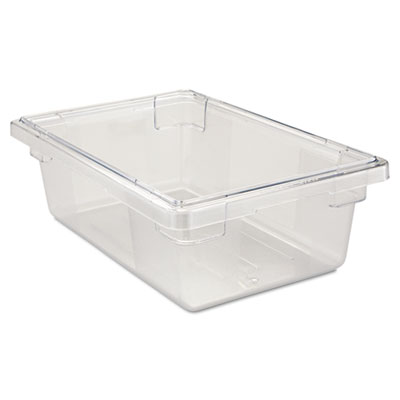 Rubbermaid Commercial Food/Tote Boxes, 3 1/2gal,
