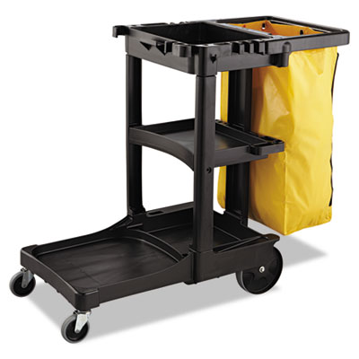 Rubbermaid Commercial Zippered Vinyl Cleaning Cart