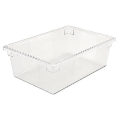Rubbermaid Commercial Food/Tote Boxes, 12 1/2gal,