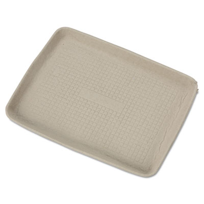 Chinet StrongHolder Molded Fiber Food Trays, 9 x 12 x 1,