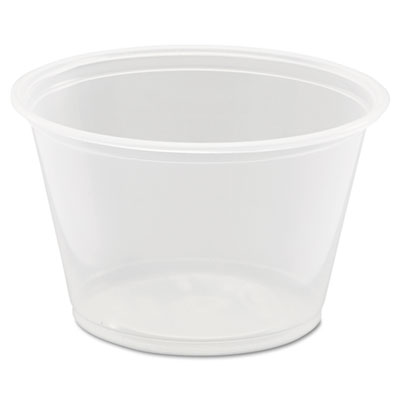 Dart Conex Polypropylene Portion Cup, 4 oz, 125/Bag