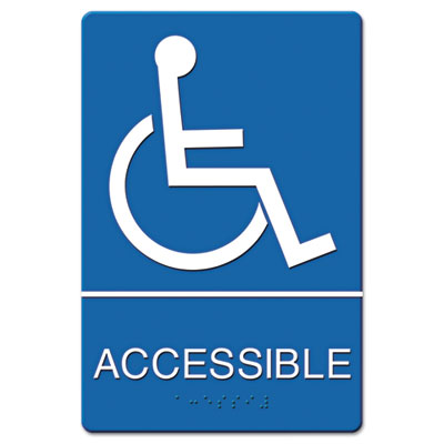 Headline Sign ADA Sign Wheelchair Accessible,