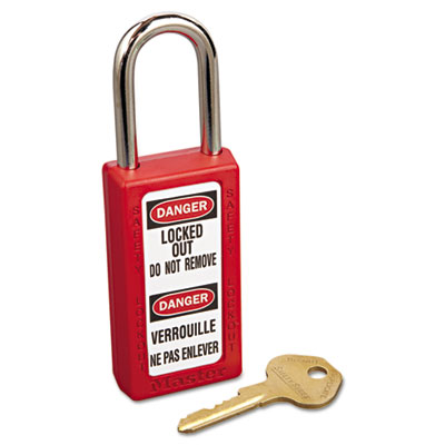 Master Lock Lightweight Zenex Safety Lockout Padlock, 1