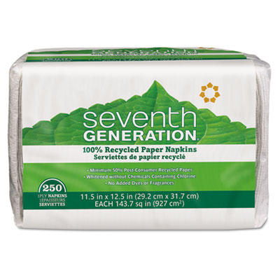 Seventh Generation 100% Recycled Single-Ply Luncheon