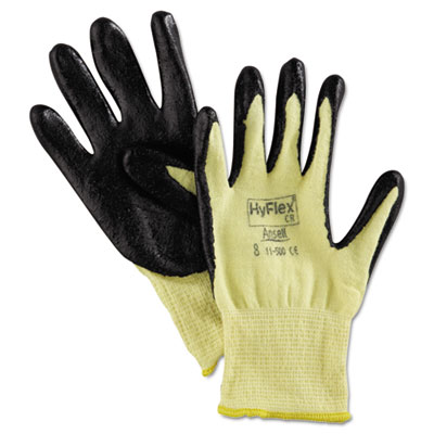 AnsellPro HyFlex 500 Light-Duty Gloves, Size 8,