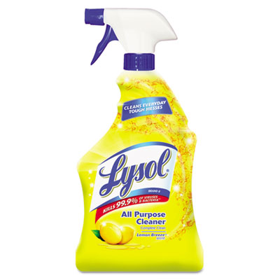 LYSOL Brand All-Purpose Cleaner, Lemon, 32 oz Spray