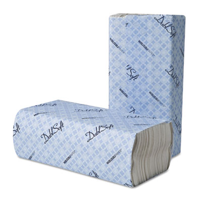 Wausau Paper DublSoft C-Fold Towels, 10 1/8 x 13, White