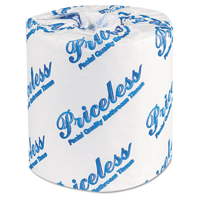 GEN Small Roll Bath Tissue,
2-Ply, 500 Sheets/Roll, 1.64
in Core