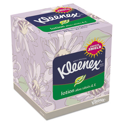 KIMBERLY-CLARK PROFESSIONAL* KLEENEX Lotion Facial Tissue,