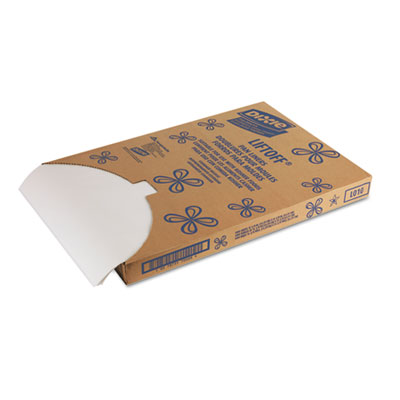 Dixie Greaseproof Liftoff Pan Liners, 16 3/8 x 24 3/8, White