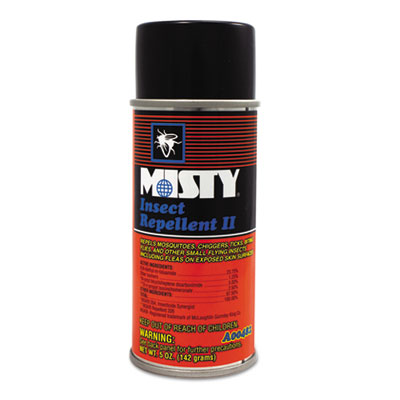 Misty Misty Insect Repellent II, 6 oz Aerosol Can