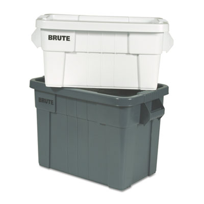 Rubbermaid Commercial Brute Tote Box, 20gal,Gray