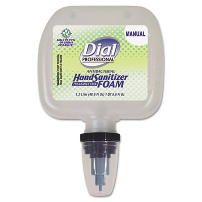Dial Professional Foaming Hand Sanitizer, 1.2 L Refill,