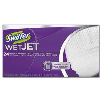 Swiffer WetJet System Refill Cloths, 14&quot; Wide, 3&quot; Deep