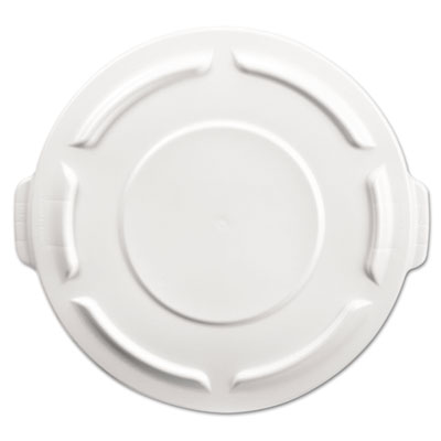Rubbermaid Commercial Round Brute Flat Top Lid, 19 7/8 x