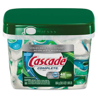 Cascade ActionPacs,
Dishwashing Pods, Dawn Fresh
Scent, 30.5oz
