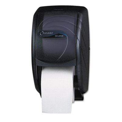 San Jamar Duett Toilet Tissue Dispenser, 7 1/2 x 7 x 12