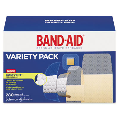 BAND-AID Sheer/Wet Adhesive Bandages, Assorted Sizes