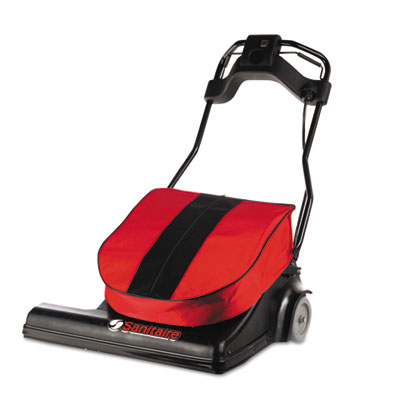 Electrolux Sanitaire Wide Area Vacuum, 74 lbs, Red