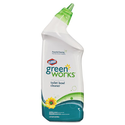 Green Works Naturally Derived Toilet Bowl Cleaner, 24oz